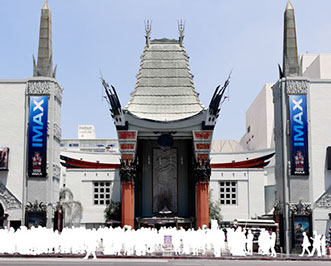 X Was Here: Silhouettes on Graffiti. From the "X" Was Here series of photographs by Dylan Strickland. Iconic architecture with people removed.